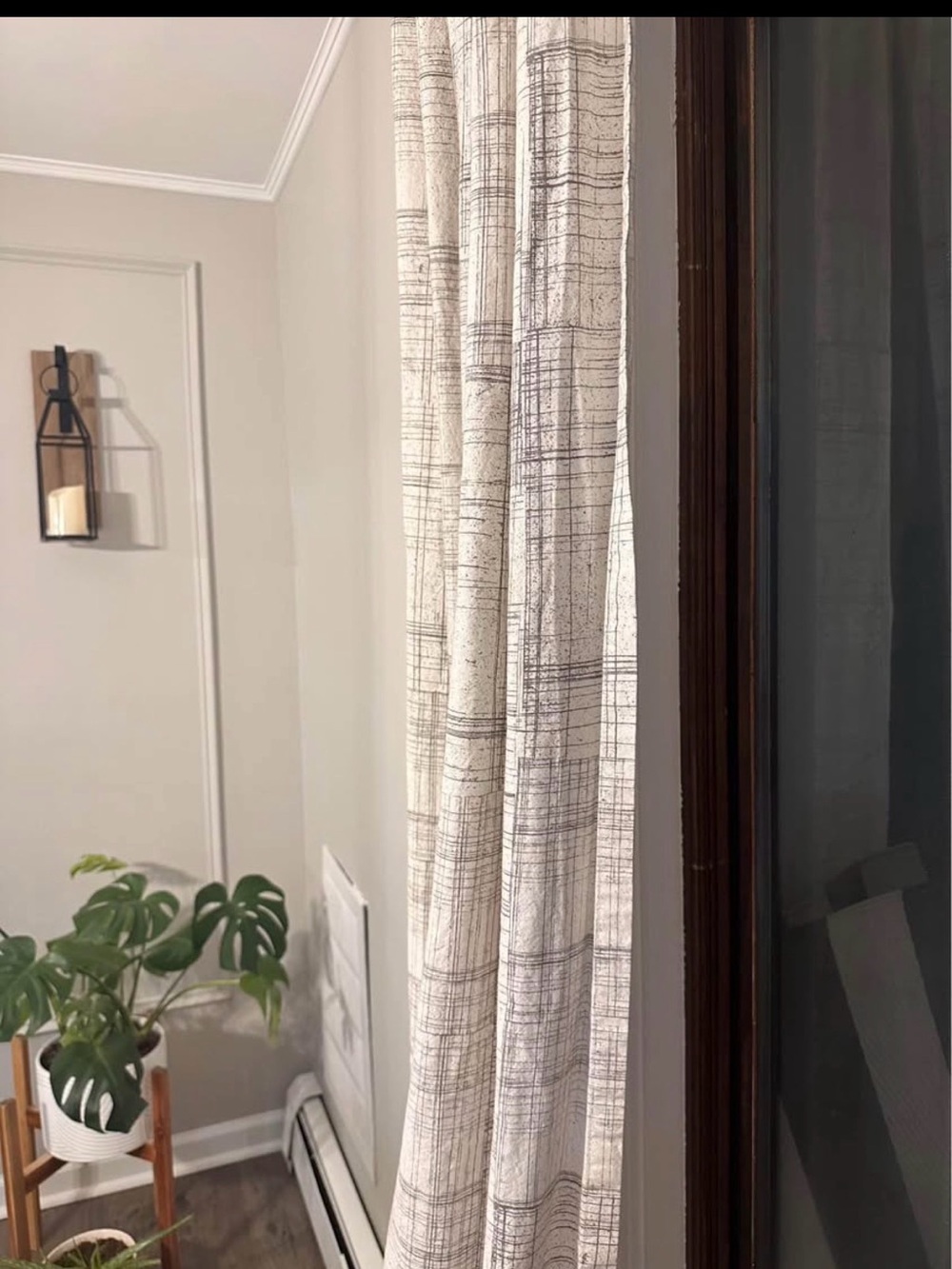 West Elm Window Panel Curtain Set 48 X 96 “  set 2 pcs